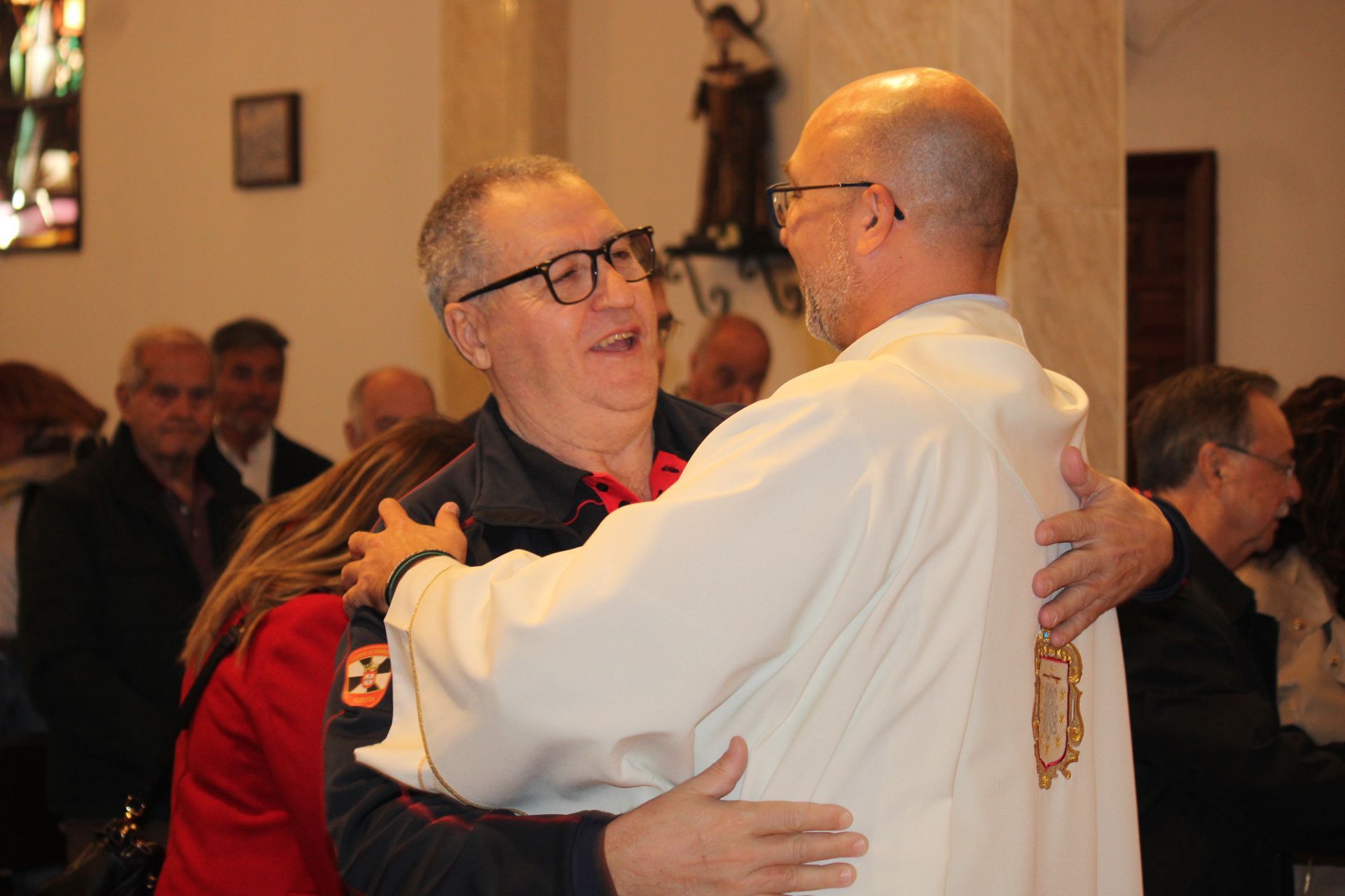 La Iglesia de San Juan de Dios realiza una misa en honor al Patrón de los Bomberos