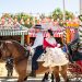 Tres heridos, entre ellos un bebé, tras el arrollamiento de un caballo en la Feria de Abril