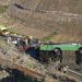 Tragedia en La Gomera: un autobús vuelca y deja una mujer muerta y once heridos