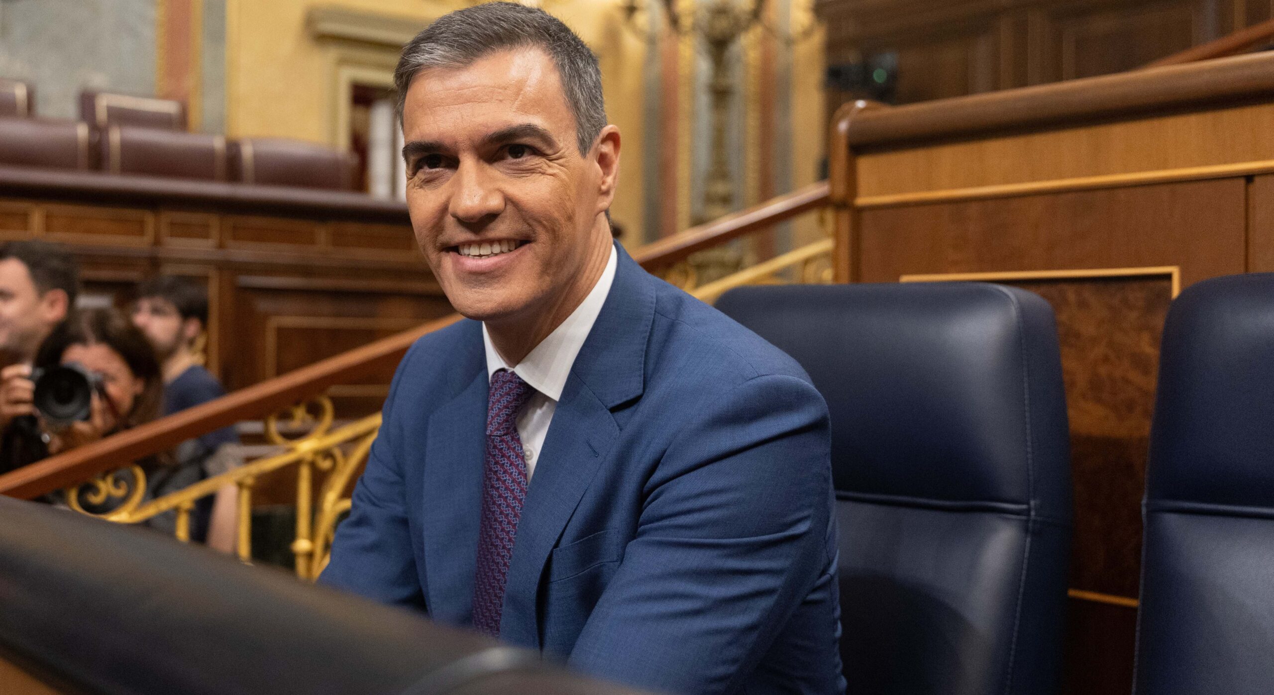 Pedro Sánchez en sesión control Congreso de los Diputados