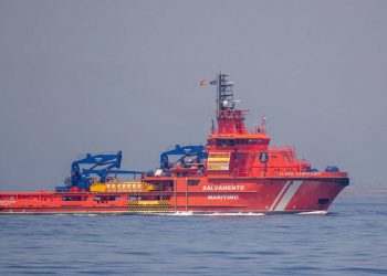 busqueda tripulacion chanquete IV algeciras salvamento maritimo febrero 2026
