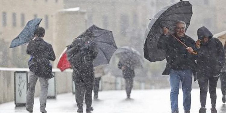 alerta aemet borrasca leonardo lluvias intensas febrero 2026