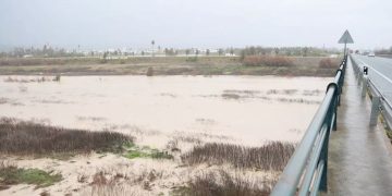 mapa rios alerta roja andalucia borrasca leonardo febrero 2026