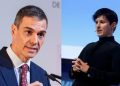 telegram pavel durov vs sanchez regulacion redes sociales