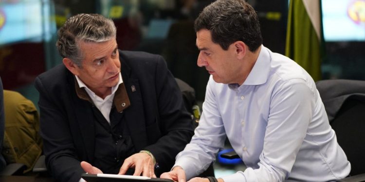 juanma moreno jerez inundaciones borrasca leonardo andalucia 2026