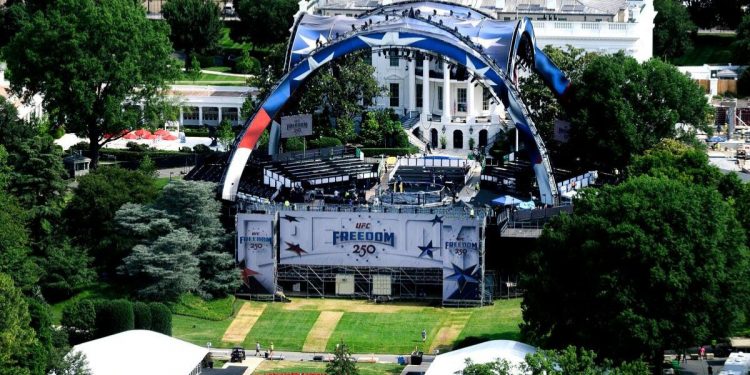 El FBI frustra un plan de atentado masivo con drones y francotiradores en el UFC Freedom 250