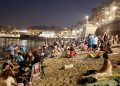 Ceuta celebra la noche de San Juan con música frente al mar, la quema del ‘Juanillo’ y un novedoso espectáculo de drones