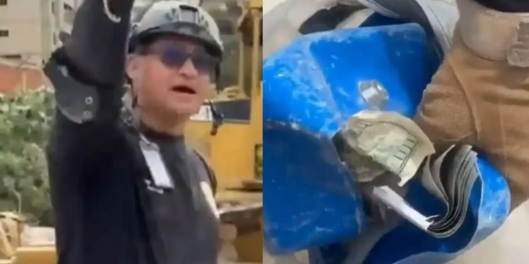 Cuatro policías detenidos en Venezuela por robar dinero entre los escombros tras los terremotos