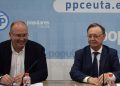 Miguel Tellado respalda en Ceuta la candidatura de Juan Vivas para las próximas elecciones autonómicas