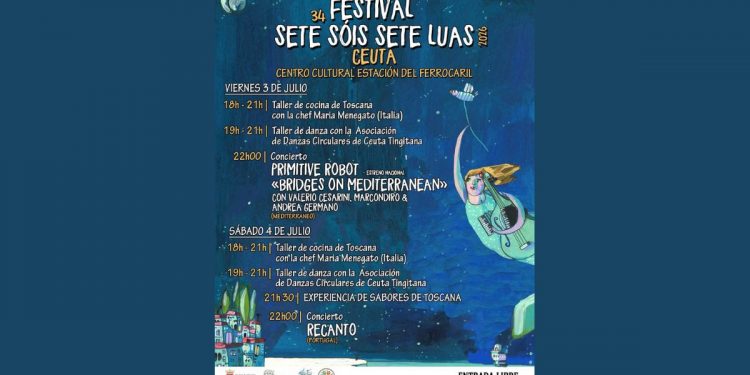 Ceuta se convierte en el epicentro del Mediterráneo con el arranque del Festival ‘Sete Sóis Sete Luas’