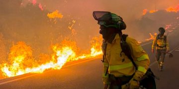 Al menos 12 muertos en un grave incendio en Almería y cerca de mil desalojados