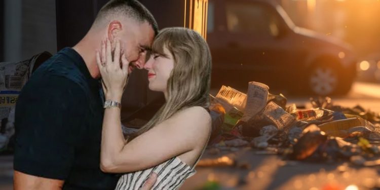 Venden la basura de la boda de Taylor Swift y Travis Kelce: éxito de ventas en internet de la «Edición No invitado»