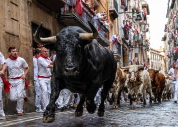 El último encierro de San Fermín 2026 con los toros de Jandilla deja 9 heridos, 2 de ellos por asta