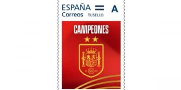 Correos inmortaliza la segunda estrella de España con un sello conmemorativo del Mundial 2026
