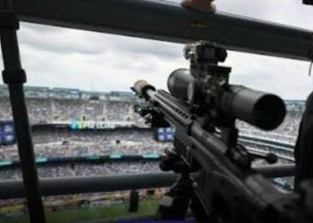 Francotiradores desplegados en el MetLife Stadium para proteger a Donald Trump durante la final