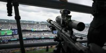 Francotiradores desplegados en el MetLife Stadium para proteger a Donald Trump durante la final