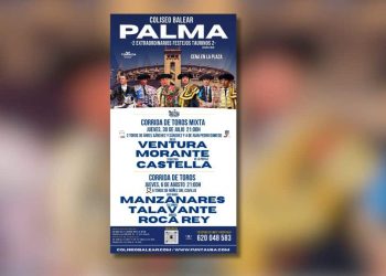 El Coliseo Balear abre sus puertas para dos grandes corridas nocturnas con Morante y Roca Rey