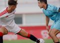 La AD Ceuta cae con honores ante el Sevilla FC pero deja grandes sensaciones en su segundo test (2-1)