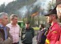 Marlaska asegura que el megaincendio de Ávila y Madrid evoluciona «en positivo, pero muy despacio»