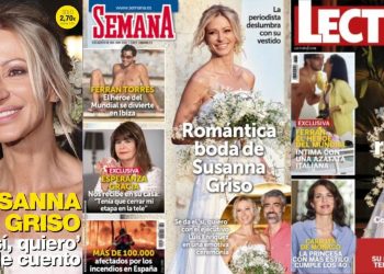 Portadas de las revistas del corazón de hoy: la boda de Susanna Griso conquista el quiosco