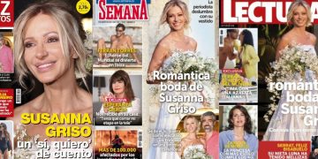 Portadas de las revistas del corazón de hoy: la boda de Susanna Griso conquista el quiosco