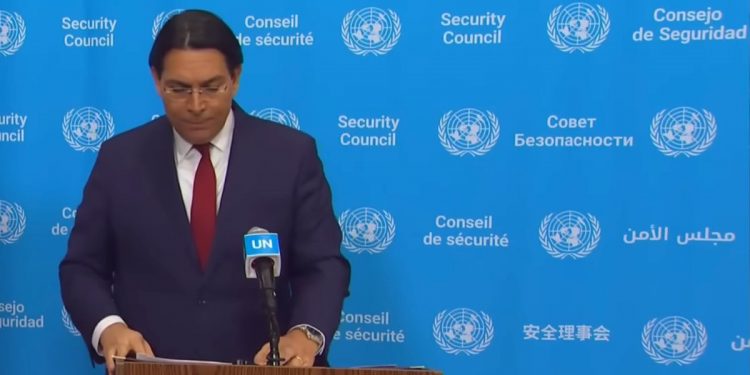 El embajador de Israel en la ONU acusa a España de mantener «enclaves coloniales» en plena crisis migratoria
