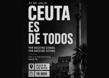 Convocan una manifestación en Ceuta bajo el lema “Ceuta es de todos”