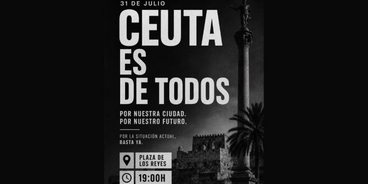 Convocan una manifestación en Ceuta bajo el lema “Ceuta es de todos”