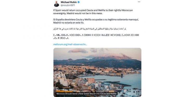 Un exasesor del Pentágono pide a Trump reconocer Ceuta y Melilla como territorio marroquí