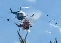 Tragedia aérea en Grecia: dos muertos tras chocar dos helicópteros que combatían un incendio