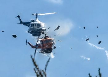 Tragedia aérea en Grecia: dos muertos tras chocar dos helicópteros que combatían un incendio