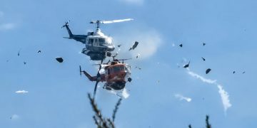 Tragedia aérea en Grecia: dos muertos tras chocar dos helicópteros que combatían un incendio