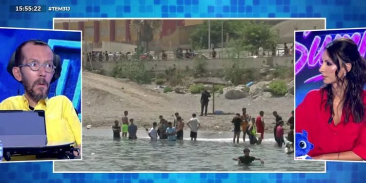 Echenique acusa al Gobierno de convertir el mar de Ceuta en una “frontera mortal” con las nuevas barreras