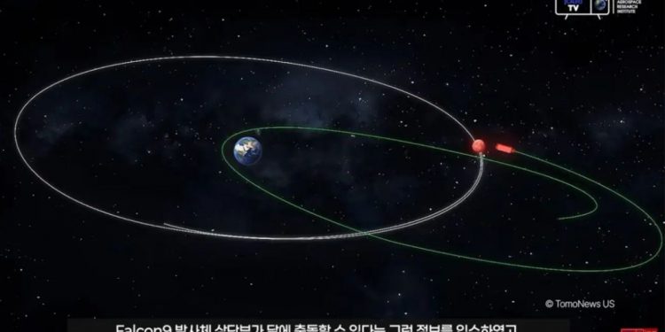 Un satélite capta el antes y el después del impacto de un cohete de SpaceX contra la Luna