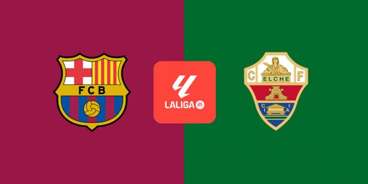 Elche – FC Barcelona: horario y dónde ver en TV y online el partido de LALIGA EA SPORTS