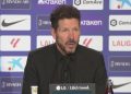 Simeone aclara la marcha de Julián Álvarez al vestuario y reclama unidad para aspirar a los títulos