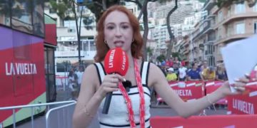 Indignación en la Vuelta Ciclista a España por la polémica labor de la ‘influencer’ Erola Jons como informadora