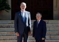 Reunión del Rey Felipe VI con el Presidente de Ceuta, Juan Vivas