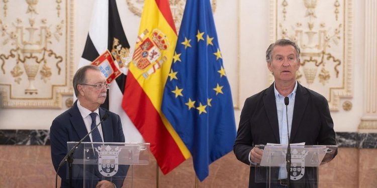 Feijóo asistirá a la concentración en Madrid el próximo 2 de septiembre por la crisis migratoria de Ceuta