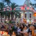 Cientos de velas iluminan la Plaza de África en una emotiva vigilia previa al Día de Ceuta