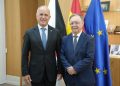 Reunión entre el rector de la UNED y el presidente de Ceuta