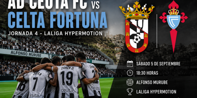 AD Ceuta 0-2 Celta Fortuna: resultado y crónica (jornada 4, Segunda)