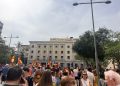 Cientos de ceutíes se concentran frente a la Delegación del Gobierno para exigir protección para la frontera
