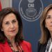 El Rey analiza la defensa de Ceuta junto a Margarita Robles y los altos mandos militares