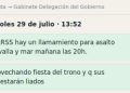 La Moncloa resta trascendencia al aviso del CNI por WhatsApp sobre Ceuta al no existir informe oficial