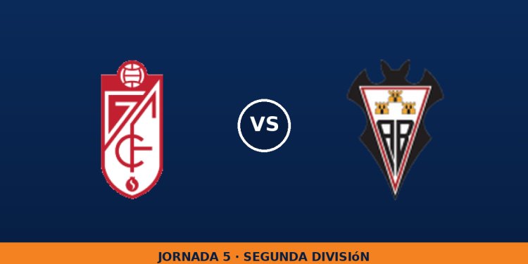 Granada CF – Albacete, en directo: jornada 5 de Segunda División