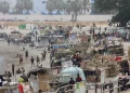 Las chozas de migrantes crecen en la playa de Benítez