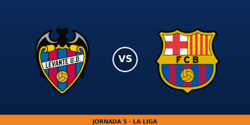 Levante – Barcelona, en directo: jornada 5 de La Liga