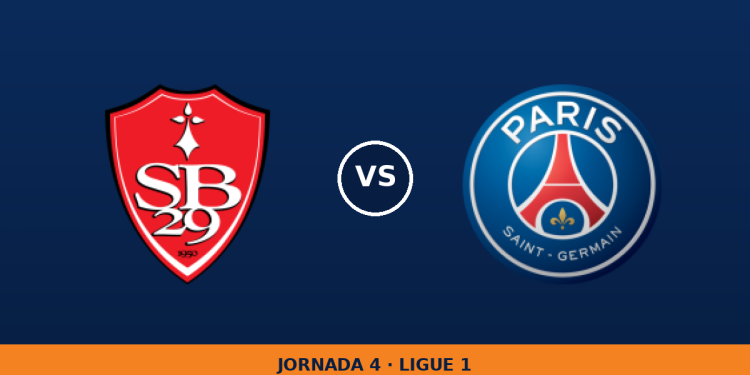 Stade Brestois 29 – Paris Saint Germain, en directo: jornada 4 de Ligue 1