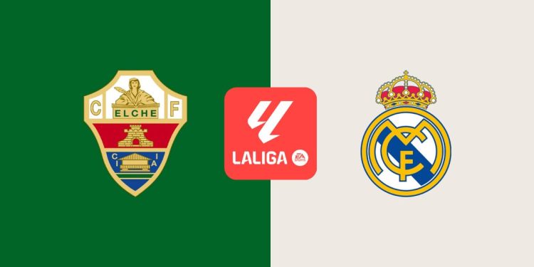 Horario y dónde ver hoy por TV el Elche – Real Madrid de LaLiga EA Sports en directo